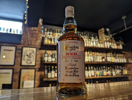 Longrow Red Limited Edition Pinot Noir Cask Matured 7 Year Old Peated Single Malt Scotch Whisky