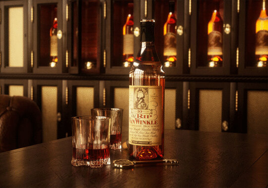 Old Rip Van Winkle Handmade 107 Proof 10 Year Old Bourbon