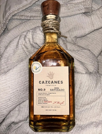 Cazcanes No9 Tequila Rosa Reposado