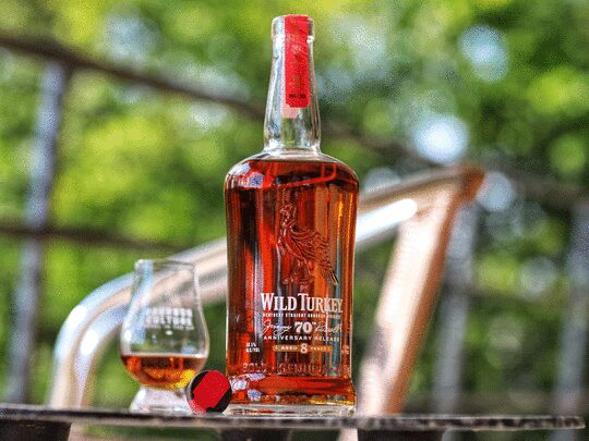 Wild Turkey Jimmy Russells 70th Anniversary 8 Year Old