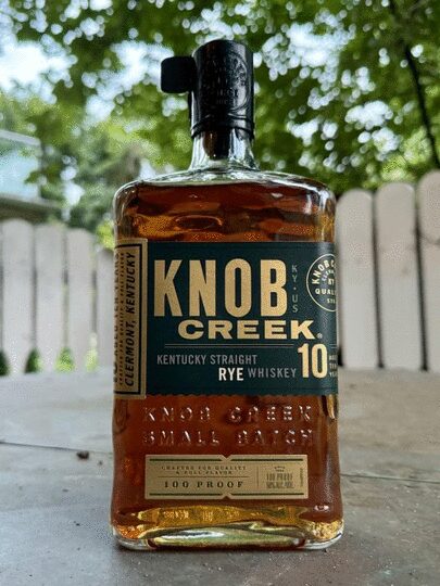 Knob Creek 10 Year Old Straight Rye Whiskey