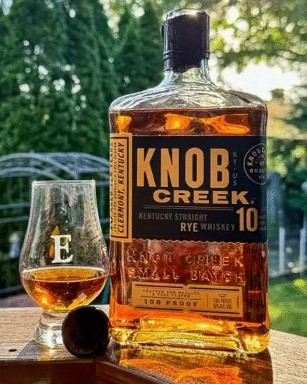 Knob Creek 10 Year Old Straight Rye Whiskey