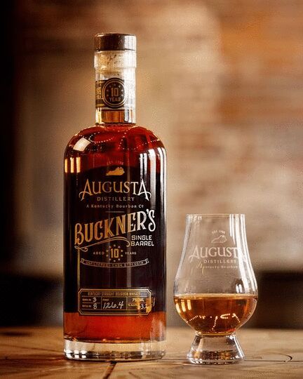 Augusta Distillery Buckners Single Barrel 10 Year Old Straight Bourbon Whiskey