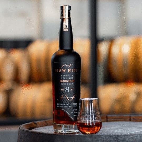 New Riff Distilling 8 Year Old Straight Bourbon Whiskey