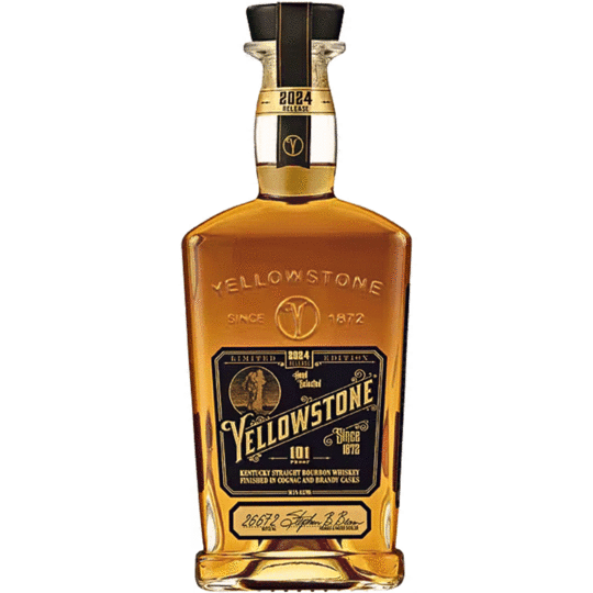 Yellowstone 2024 Limited Edition Finished In Cognac And Brandy Casks Kentucky Straight Bourbon Whiskey