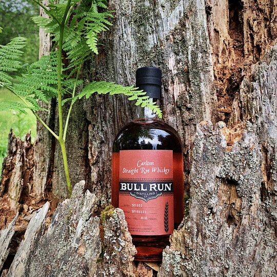 Bull Run Distilling Co Carlton Straight Rye Whiskey