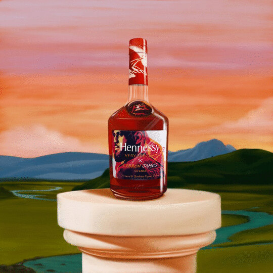 Hennessy Vs Lebron James Limited Edition Cognac