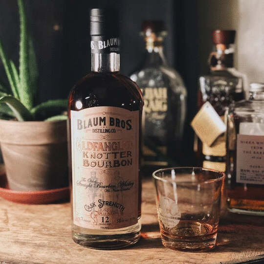 Blaum Brothers Distilling Co Oldfangled Knotter 12 Year Old Straight Bourbon Whiskey
