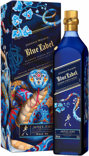 Johnnie Walker Blue Label Limited Edition Year Of The Snake Blended Scotch Whisky