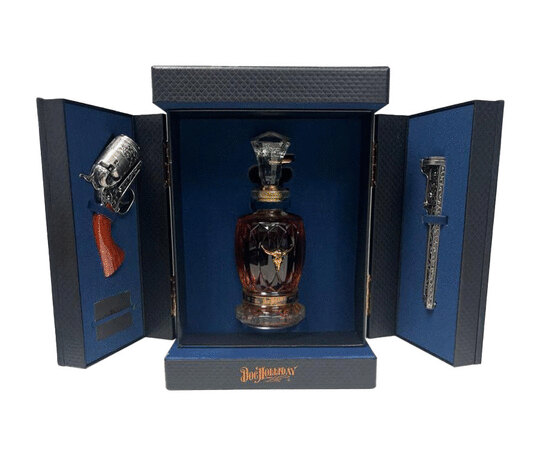 World Whiskey Society Doc Holliday 10 Year Old Straight Bourbon Whiskey Gift Set