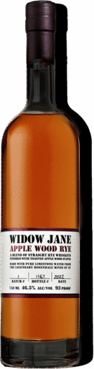 Widow Jane Oak Apple Wood Aged Rye Whiskey