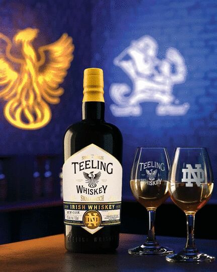 The Teeling Whiskey Co Notre Dame Edition Small Batch Whiskey