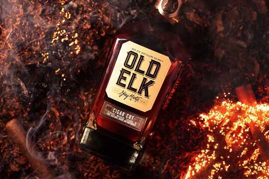 Old Elk Cigar Cut Island Blend Straight Bourbon Whiskey