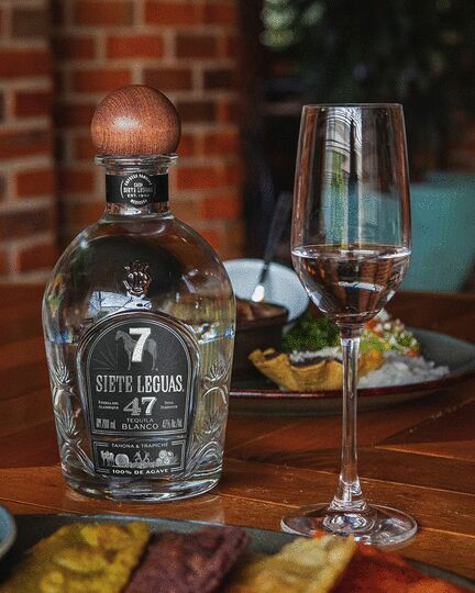 Siete 7 Leguas 47 Still Strength Tequila Blanco