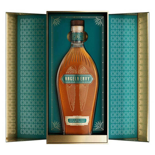 Angels Envy Cellar Collection 05 French Oak Anejo Tequila Barrel Finish Straight Rye Whiskey