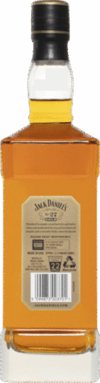 Jack Daniels No 27 Gold Maple Wood Finish Double Barreled Tennessee Whiskey