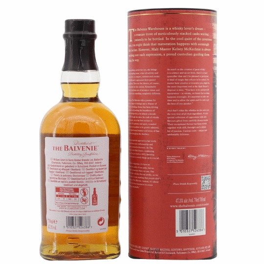 The Balvenie A Collection Of Curious Casks 12 Year Old Montilla Wine Seasoned Casks