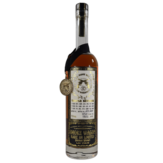 Nevada Hc Distilling Co Smoke Wagon Rare And Limited Triple Sevens 7 Year Old Straight Bourbon Whiskey