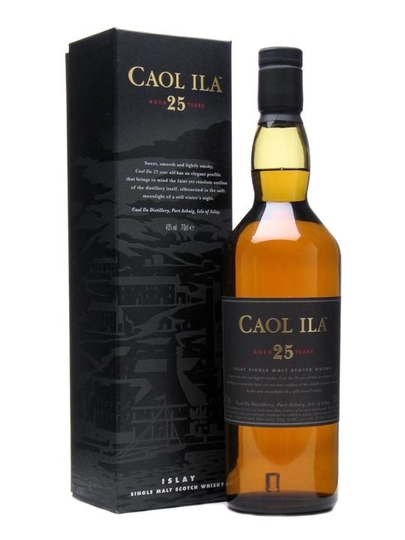 Caol Ila 25 Year Old Single Malt Scotch Whisky
