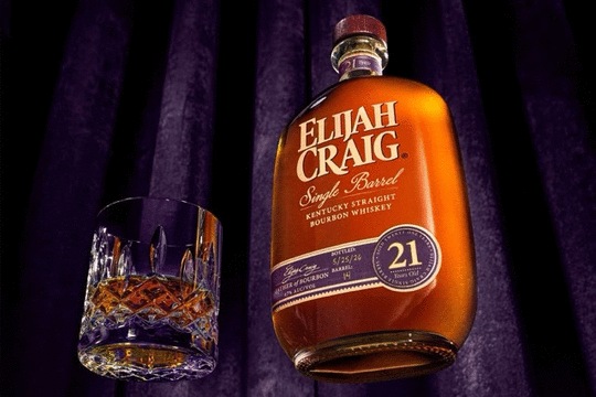 Elijah Craig 21 Year Old Single Barrel Kentucky Straight Bourbon