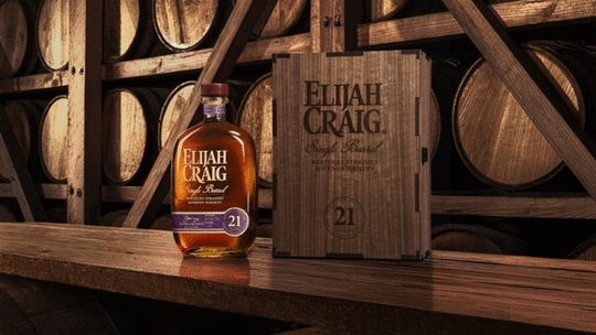 Elijah Craig 21 Year Old Single Barrel Kentucky Straight Bourbon