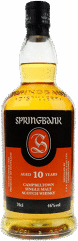 Springbank 10 Year Old Single Malt Scotch Whisky