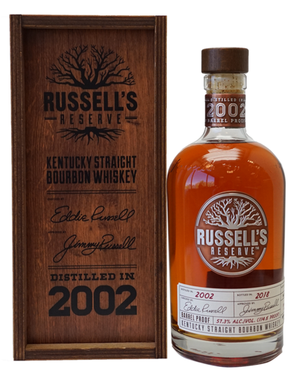 Russells Reserve 2002 Barrel Proof Bourbon