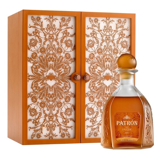 Patron Limited Edition En Lalique Serie 1 Tequila Extra Anejo