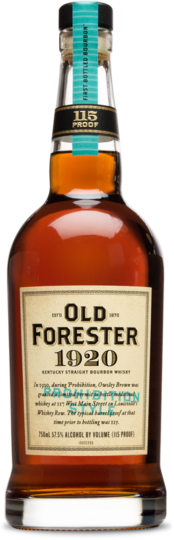 Old Forester 1920 Prohibition Style Kentucky Straight Bourbon