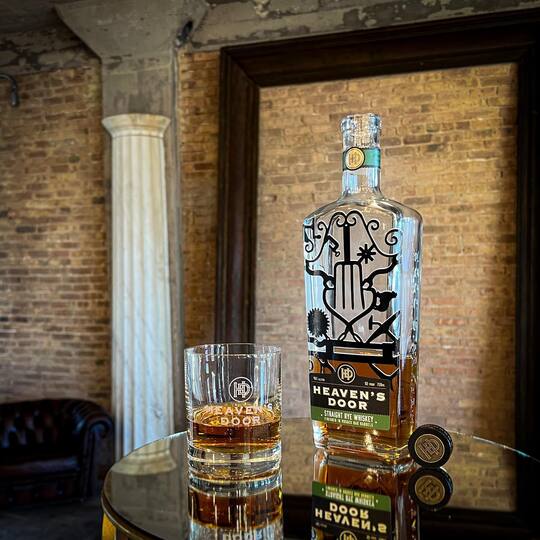 Heavens Door Straight Rye Whiskey