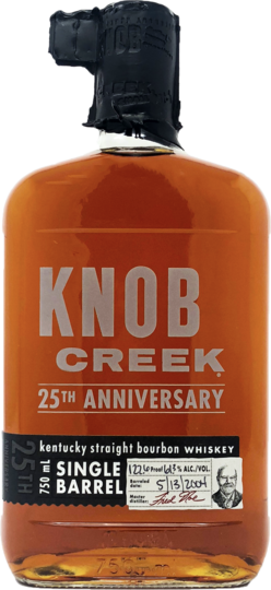 Knob Creek Single Barrel 25th Anniversary Straight Bourbon