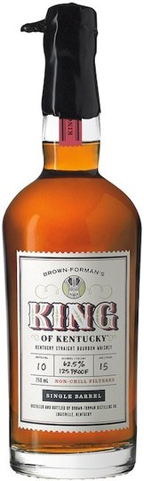 Brown Formans King Of Kentucky 2019 15 Year Old Single Barrel Bourbon