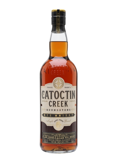 Catoctin Creek Roundstone Rye Cask Proof Whisky