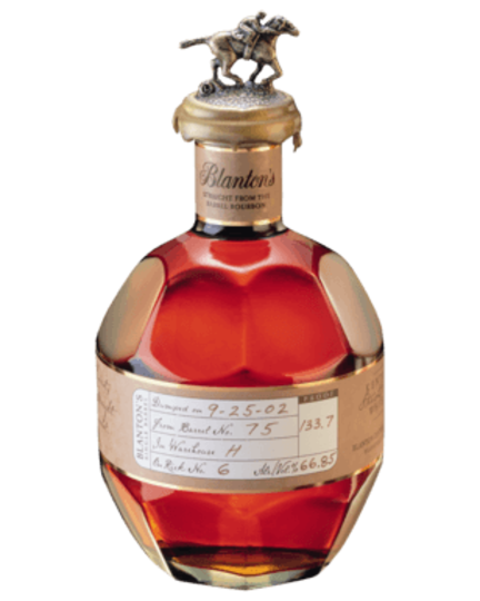 Blantons Straight From The Barrel Bourbon Complete Stopper Collection