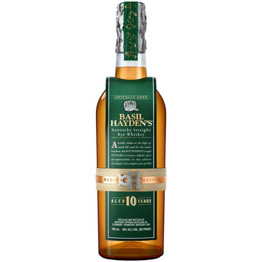 Basil Haydens 10 Year Old Kentucky Straight Rye Whiskey