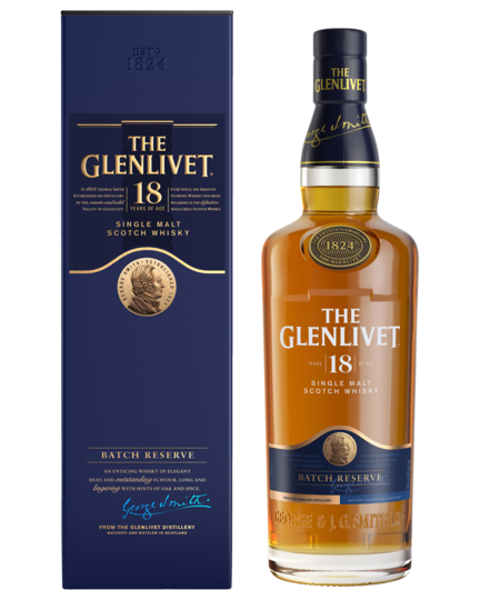 The Glenlivet 18 Year Old Single Malt Scotch Whisky