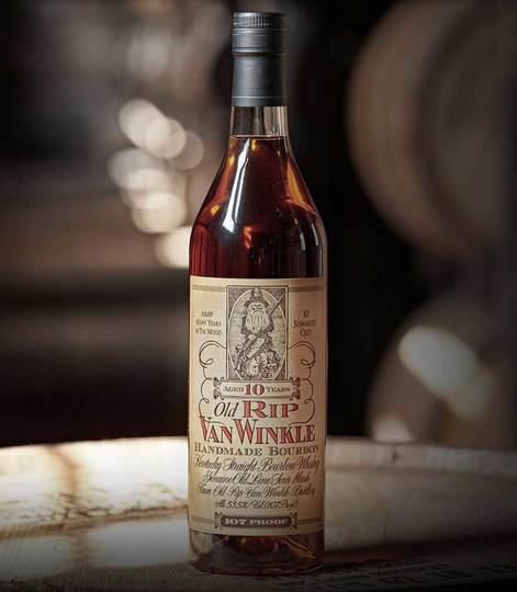 Old Rip Van Winkle Handmade 107 Proof 10 Year Old Bourbon
