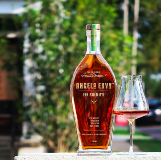 Angels Envy Rum Barrel Finished Rye Whiskey