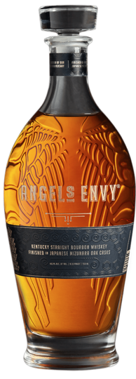Angels Envy Kentucky Straight Bourbon Whiskey Finished In Japanese Mizunara Oak Casks