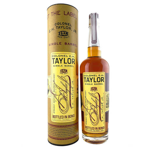 Colonel E H Taylor Single Barrel Bourbon Straight Rye Whiskey Bundle